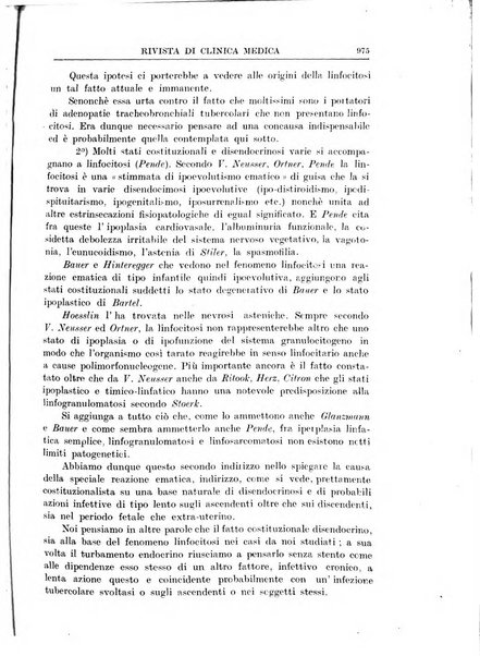 Rivista di clinica medica