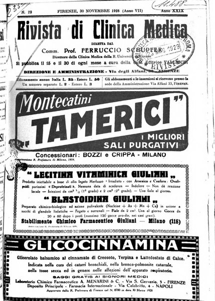 Rivista di clinica medica