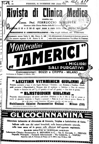 Rivista di clinica medica