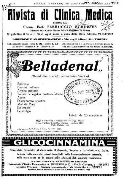 Rivista di clinica medica