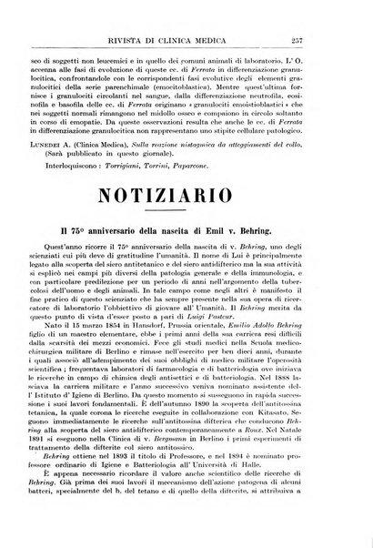 Rivista di clinica medica