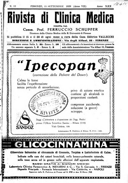 Rivista di clinica medica