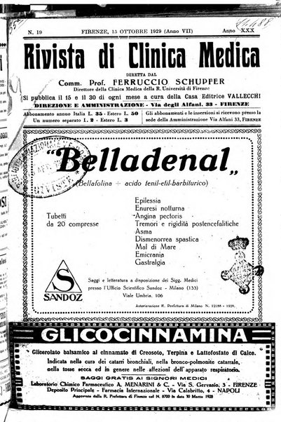 Rivista di clinica medica