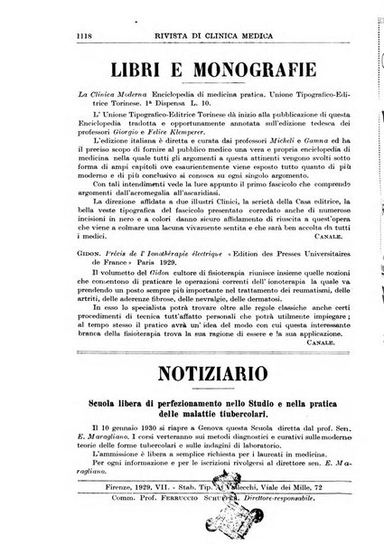 Rivista di clinica medica