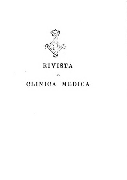 Rivista di clinica medica