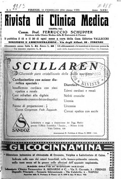 Rivista di clinica medica