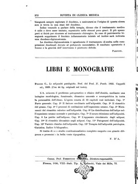 Rivista di clinica medica