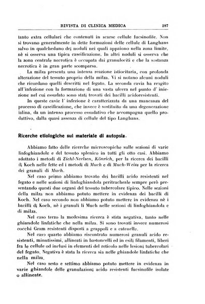 Rivista di clinica medica