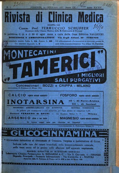 Rivista di clinica medica