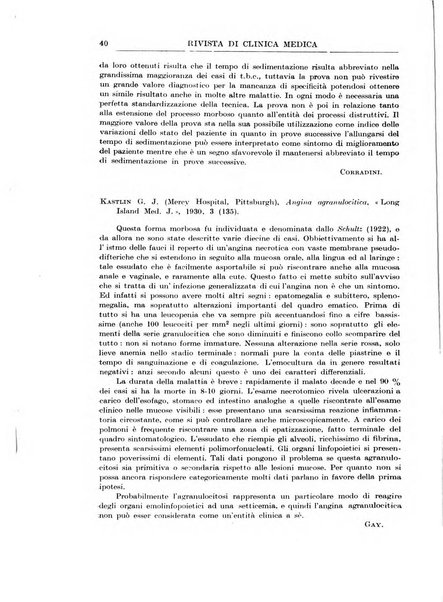 Rivista di clinica medica