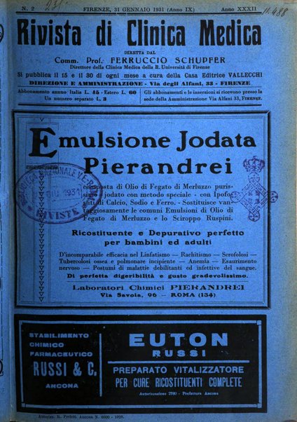 Rivista di clinica medica