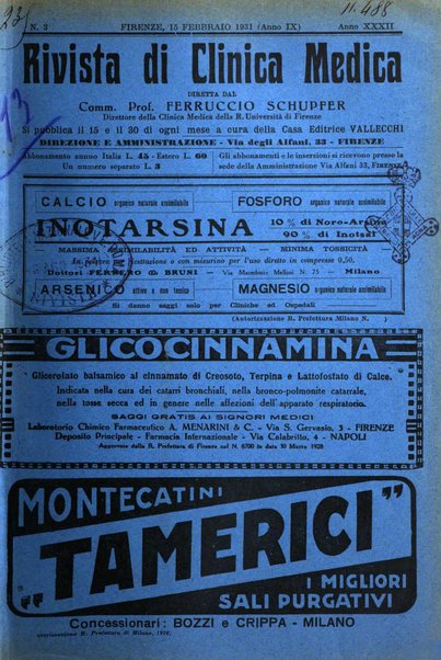 Rivista di clinica medica