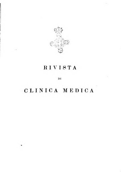 Rivista di clinica medica