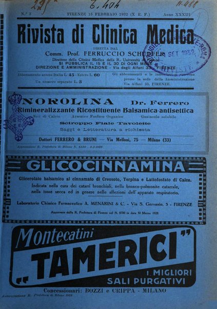 Rivista di clinica medica