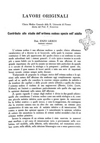 Rivista di clinica medica