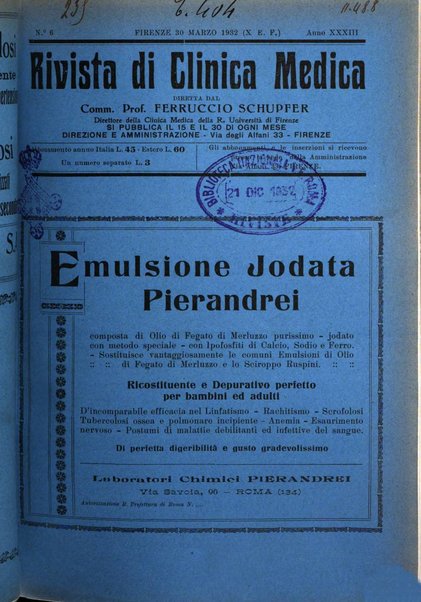 Rivista di clinica medica