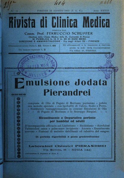 Rivista di clinica medica