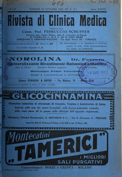 Rivista di clinica medica