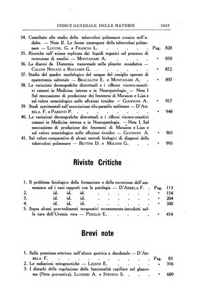 Rivista di clinica medica