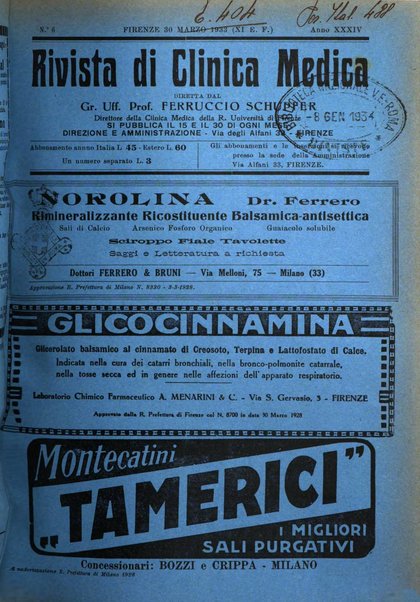 Rivista di clinica medica