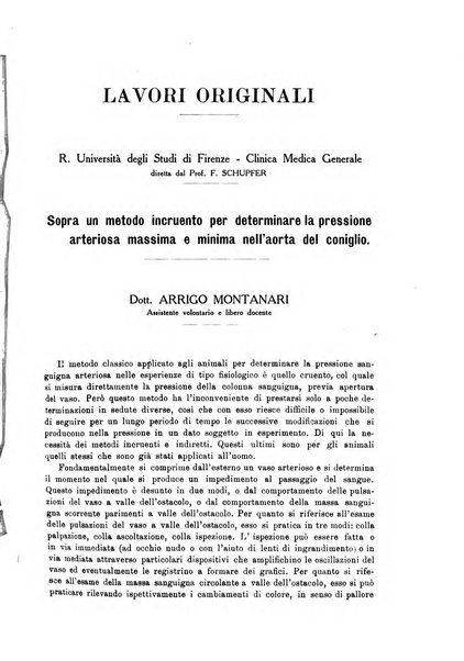 Rivista di clinica medica