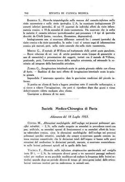 Rivista di clinica medica