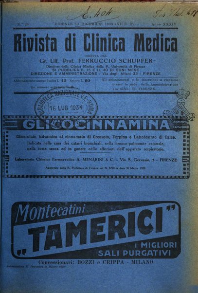 Rivista di clinica medica