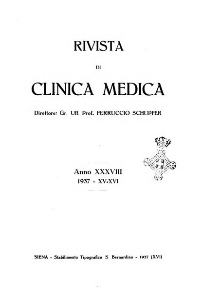 Rivista di clinica medica