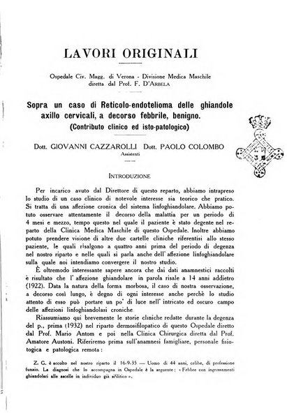 Rivista di clinica medica