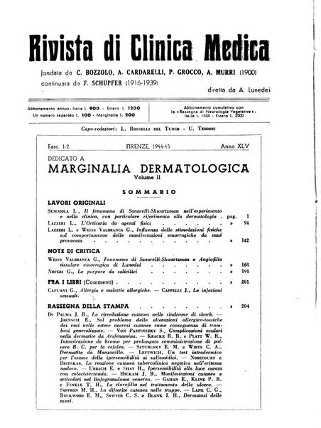 Rivista di clinica medica