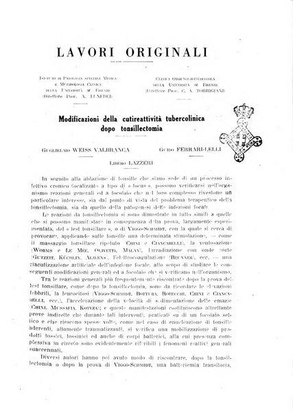 Rivista di clinica medica