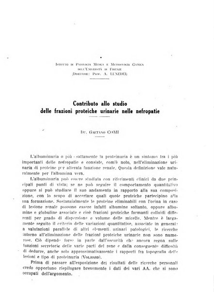 Rivista di clinica medica