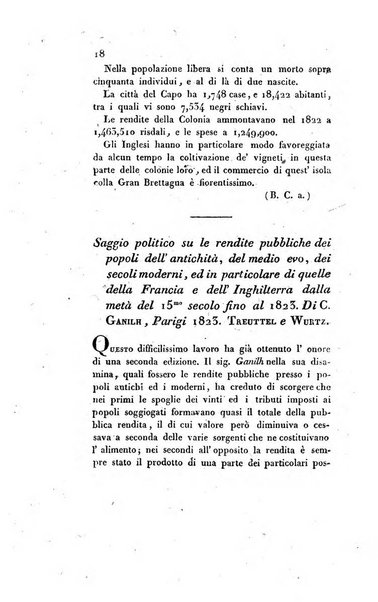 Annali universali di statistica, economia pubblica, storia e viaggi