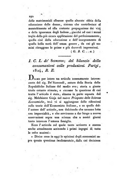 Annali universali di statistica, economia pubblica, storia e viaggi