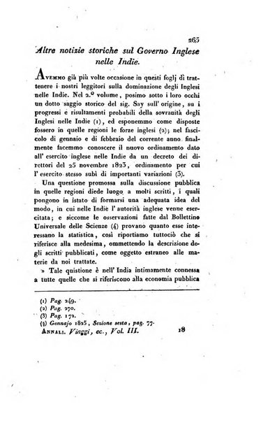 Annali universali di statistica, economia pubblica, storia e viaggi