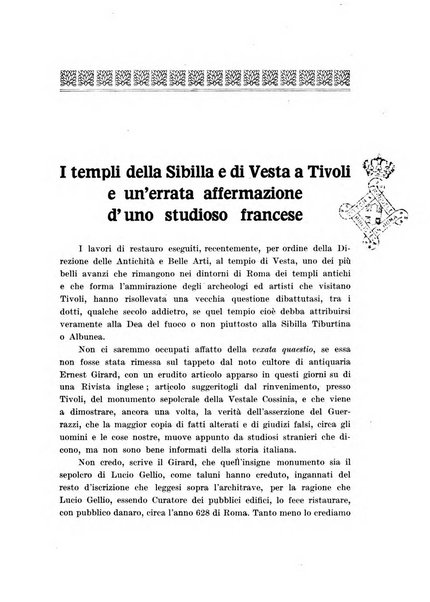 Bollettino di studi storici ed archeologici di Tivoli e regione