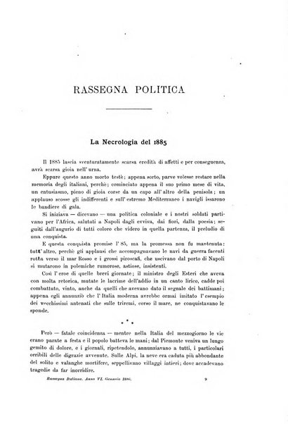 La rassegna italiana