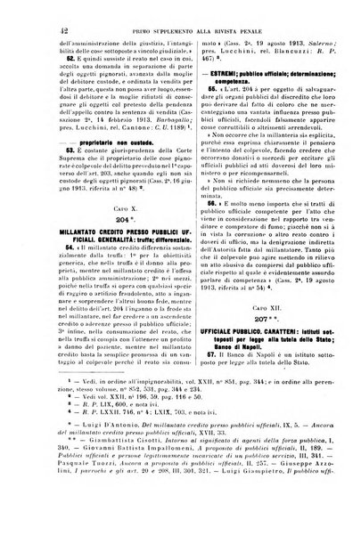 Il codice penale illustrato articolo per articolo ... primo supplemento alla Rivista Penale