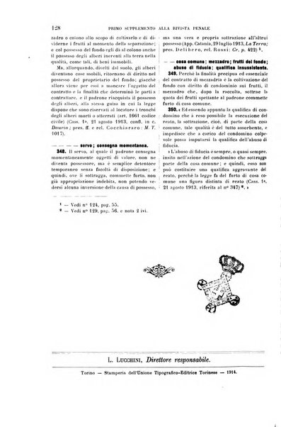 Il codice penale illustrato articolo per articolo ... primo supplemento alla Rivista Penale