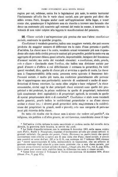 Il codice penale illustrato articolo per articolo ... primo supplemento alla Rivista Penale