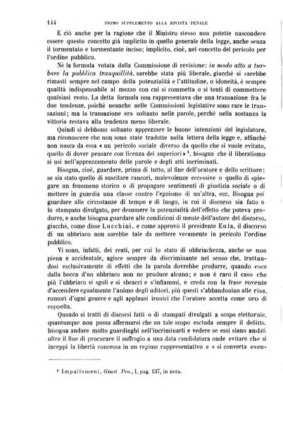 Il codice penale illustrato articolo per articolo ... primo supplemento alla Rivista Penale