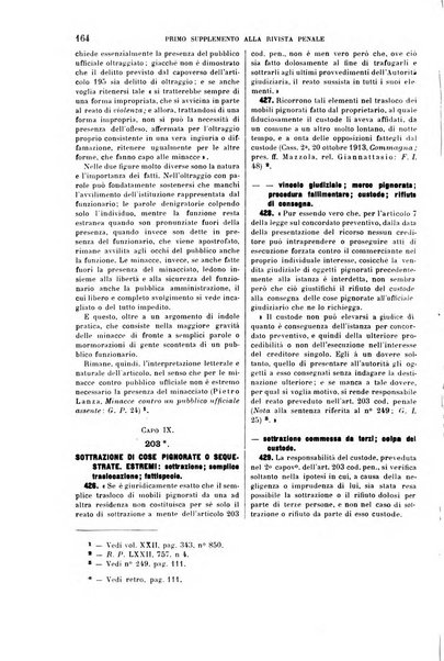 Il codice penale illustrato articolo per articolo ... primo supplemento alla Rivista Penale