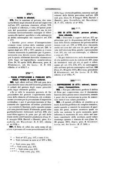 Il codice penale illustrato articolo per articolo ... primo supplemento alla Rivista Penale