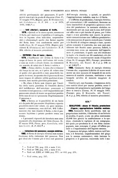 Il codice penale illustrato articolo per articolo ... primo supplemento alla Rivista Penale