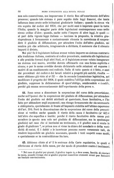 Il codice penale illustrato articolo per articolo ... primo supplemento alla Rivista Penale