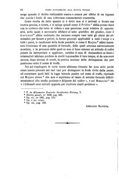 Il codice penale illustrato articolo per articolo ... primo supplemento alla Rivista Penale