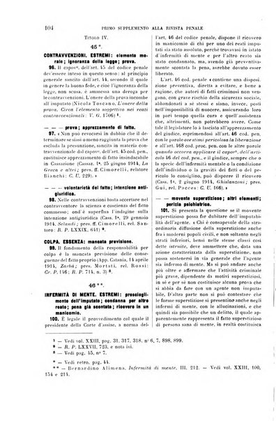 Il codice penale illustrato articolo per articolo ... primo supplemento alla Rivista Penale