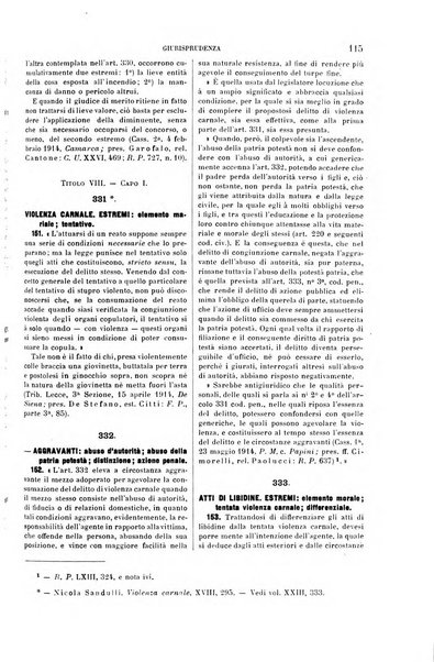 Il codice penale illustrato articolo per articolo ... primo supplemento alla Rivista Penale