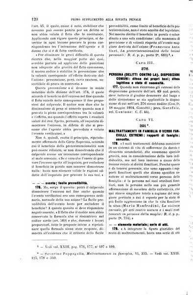 Il codice penale illustrato articolo per articolo ... primo supplemento alla Rivista Penale