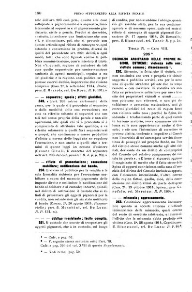 Il codice penale illustrato articolo per articolo ... primo supplemento alla Rivista Penale